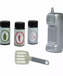 TeamsonUS Teamson Kids - Little Chef Florence Classic Play Kitchen - Wood Grain