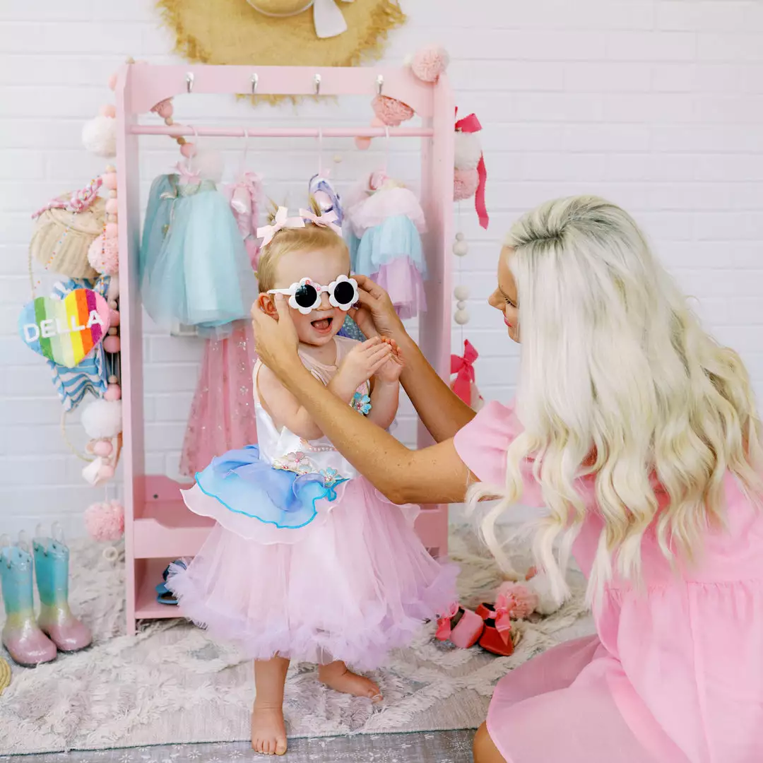 TeamsonUS Fantasy Fields Little Princess Clothing Rack With Storage And 4 Hangers, Pink Kids 3 TeamsonUS Fantasy Fields Little Princess Clothing Rack With Storage And 4 Hangers, Pink Kids