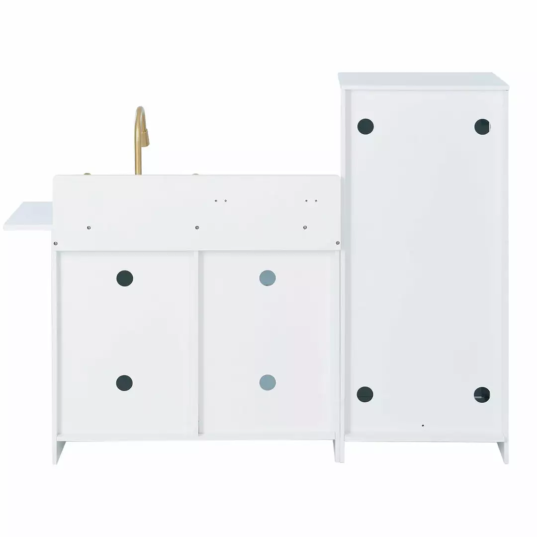 TeamsonUS Teamson Kids - Little Chef Chelsea Modern Play Kitchen - White / Gold 10 TeamsonUS Teamson Kids - Little Chef Chelsea Modern Play Kitchen - White / Gold