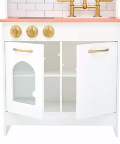 TeamsonUS Teamson Kids Little Chef Boston Classic Play Kitchen & Cookware, White