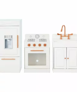 TeamsonUS Teamson Kids Little Chef Paris Complete Kitchen Playset, White