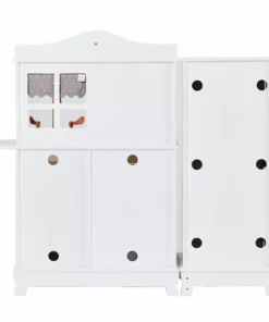 TeamsonUS Teamson Kids Little Chef Marseille Retro Play Kitchen, White
