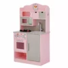 TeamsonUS Teamson Kids - Little Chef Florence Classic Play Kitchen - Pink / Grey