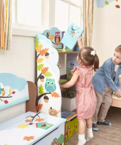 TeamsonUS Fantasy Fields Enchanted Woodland Bookshelf, Multicolor