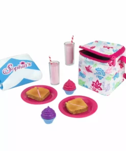 TeamsonUS Sophia's Picnic Lunch Set With Food And Cooler For 18" Dolls
