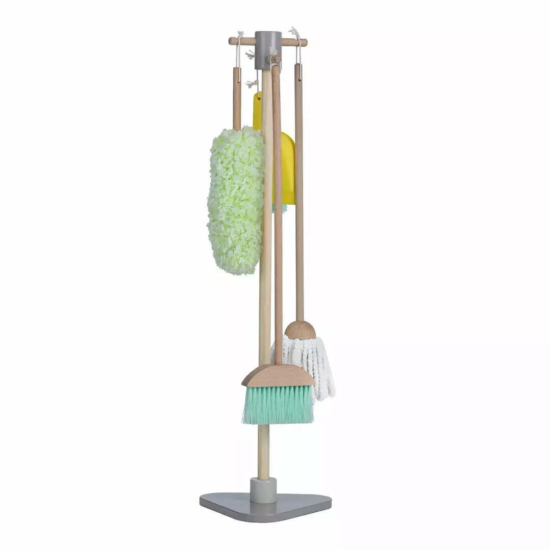 TeamsonUS Teamson Kids 6 Piece Little Helper Cleaning Set 3 TeamsonUS Teamson Kids 6 Piece Little Helper Cleaning Set