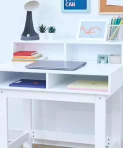 TeamsonUS New Fantasy Fields Wooden Play Writing Desk With Storage And Chair Set, White 22 TeamsonUS New Fantasy Fields Wooden Play Writing Desk With Storage And Chair Set, White