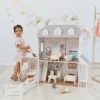 TeamsonUS Teamson Kids Dreamland Farm Dollhouse With 14 Accessories, White/Gray 2 TeamsonUS Teamson Kids Dreamland Farm Dollhouse With 14 Accessories, White/Gray