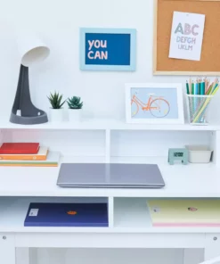 TeamsonUS New Fantasy Fields Wooden Play Writing Desk With Storage And Chair Set, White 21 TeamsonUS New Fantasy Fields Wooden Play Writing Desk With Storage And Chair Set, White