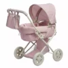 TeamsonUS Olivia's Little World Polka Dots Princess Deluxe Baby Doll Stroller, Pink Kids