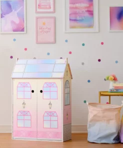 TeamsonUS Olivia's Little World Dreamland Glass-Look Dollhouse For 12