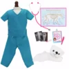 TeamsonUS New Sophia's 11 Piece Smithsonian Veterinarian Set For 18" Dolls, Multicolor