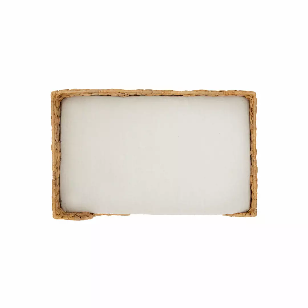 TeamsonUS Teamson Pets Neith Wicker Seagrass Pet Cat Or Small Dog Daybed, Tan/Cream 10 TeamsonUS Teamson Pets Neith Wicker Seagrass Pet Cat Or Small Dog Daybed, Tan/Cream