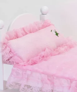 TeamsonUS Sophia's 3 Piece Eyelet Bedding Set For 18