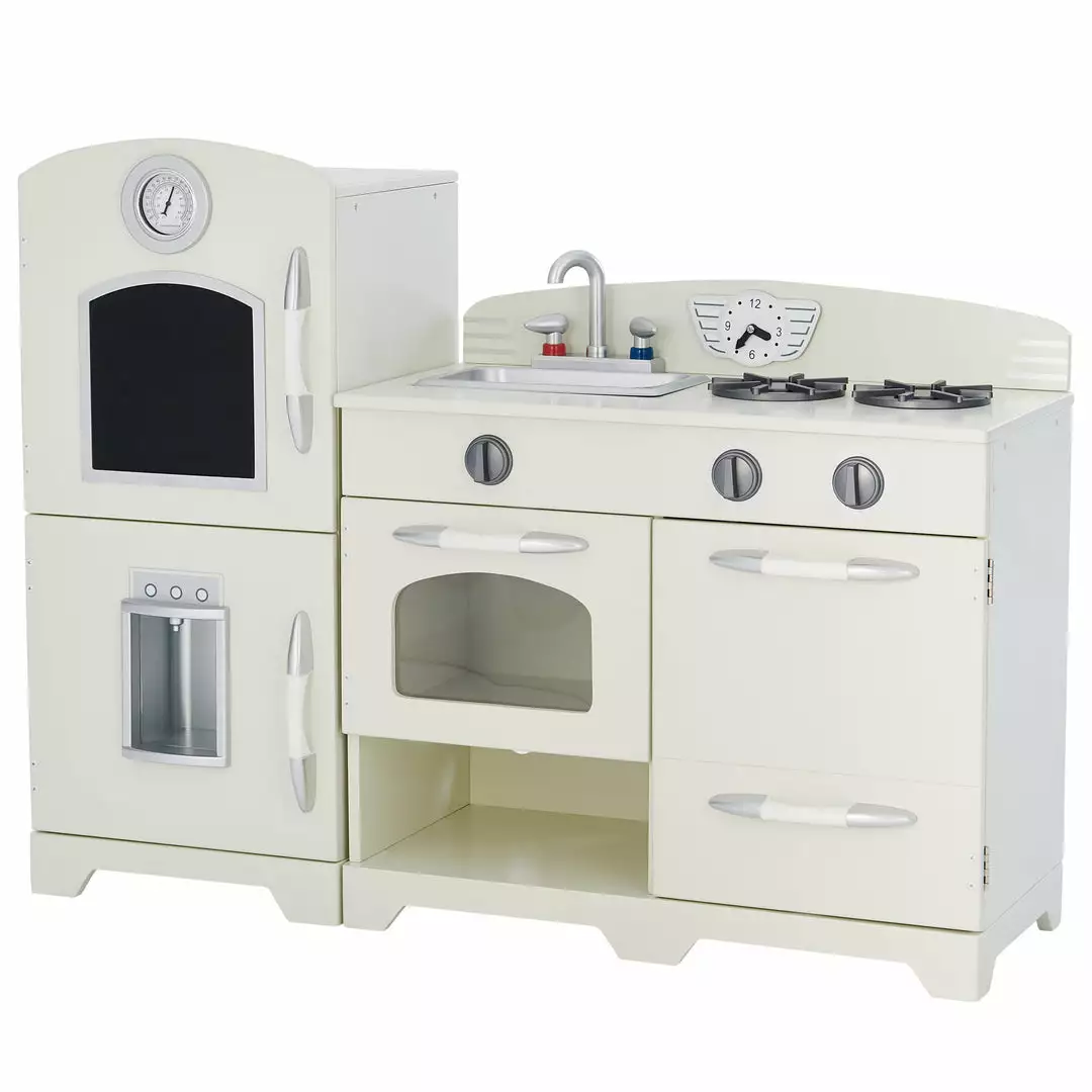 TeamsonUS Teamson Kids - Little Chef Fairfield Retro Play Kitchen - Ivory 4 TeamsonUS Teamson Kids - Little Chef Fairfield Retro Play Kitchen - Ivory