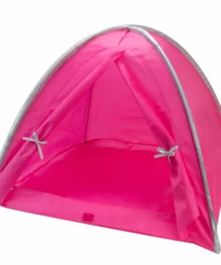 TeamsonUS Sophia's Dome Shaped Camping Tent For 18" Dolls, Hot Pink New
