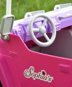 TeamsonUS Sophia's 4 X 4 Hot Pink Beach Cruiser Truck For 18