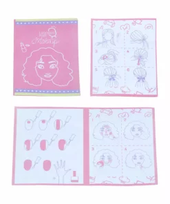 TeamsonUS Teamson Kids Little Dreamer Wooden Tabletop Vanity Set With 9 Play Accessories, Pink