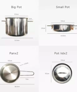 TeamsonUS Teamson Kids 11 Piece Little Chef Frankfurt Stainless Steel Cooking Accessory Set 12 TeamsonUS Teamson Kids 11 Piece Little Chef Frankfurt Stainless Steel Cooking Accessory Set