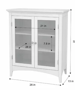 TeamsonUS Teamson Home Floor Storage Cabinet, 2 Adjustable Shelves 11 TeamsonUS Teamson Home Floor Storage Cabinet, 2 Adjustable Shelves