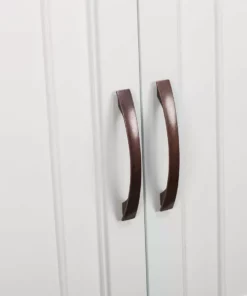 TeamsonUS Teamson Home St. James Wooden Wall Cabinet With 2 Shelves, White 15 TeamsonUS Teamson Home St. James Wooden Wall Cabinet With 2 Shelves, White