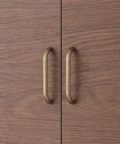 TeamsonUS Teamson Home Tyler Modern Wooden Removable Cabinet, Walnut/White