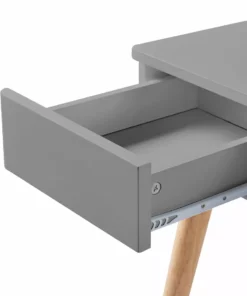 TeamsonUS Teamson Home Creativo Wooden Writing Desk With Storage, Light Gray/Natural 13 TeamsonUS Teamson Home Creativo Wooden Writing Desk With Storage, Light Gray/Natural