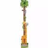TeamsonUS Fantasy Fields Kids Wooden Sunny Safari Growth Chart, Multicolor