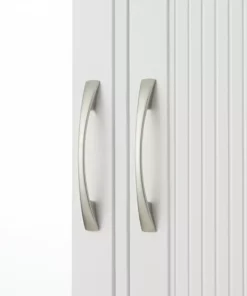 TeamsonUS Teamson Home Newport Contemporary Wooden Removable Medicine Cabinet, White