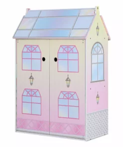 TeamsonUS Olivia's Little World Dreamland Glass-Look Dollhouse For 12" Dolls, Multi-Color Kids