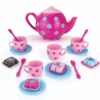 TeamsonUS Sophia's 17 Piece Tea Set With Petit Four Cakes For 18" Dolls, Pink/Blue Kids 2 TeamsonUS Sophia's 17 Piece Tea Set With Petit Four Cakes For 18" Dolls, Pink/Blue Kids
