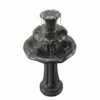 TeamsonUS Teamson Home Outdoor Lily Flower Stone 3-Tier Waterfall Fountain, Gray 1 TeamsonUS Teamson Home Outdoor Lily Flower Stone 3-Tier Waterfall Fountain, Gray