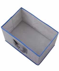 TeamsonUS Teamson Home 2 Piece Closet Shelf Organizer Storage Bin Cube Box With Top Cover 11 TeamsonUS Teamson Home 2 Piece Closet Shelf Organizer Storage Bin Cube Box With Top Cover