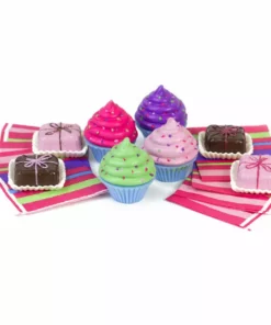 TeamsonUS Sophia's 47 Piece Serving Set With Desserts For 18'' Dolls, Multicolor