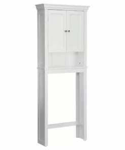 TeamsonUS Teamson Home Stratford Wooden Space Saver With Shutter Doors, White