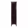 TeamsonUS Teamson Home Glancy Wooden Tall Tower Cabinet With Storage, Dark Brown 2 TeamsonUS Teamson Home Glancy Wooden Tall Tower Cabinet With Storage, Dark Brown