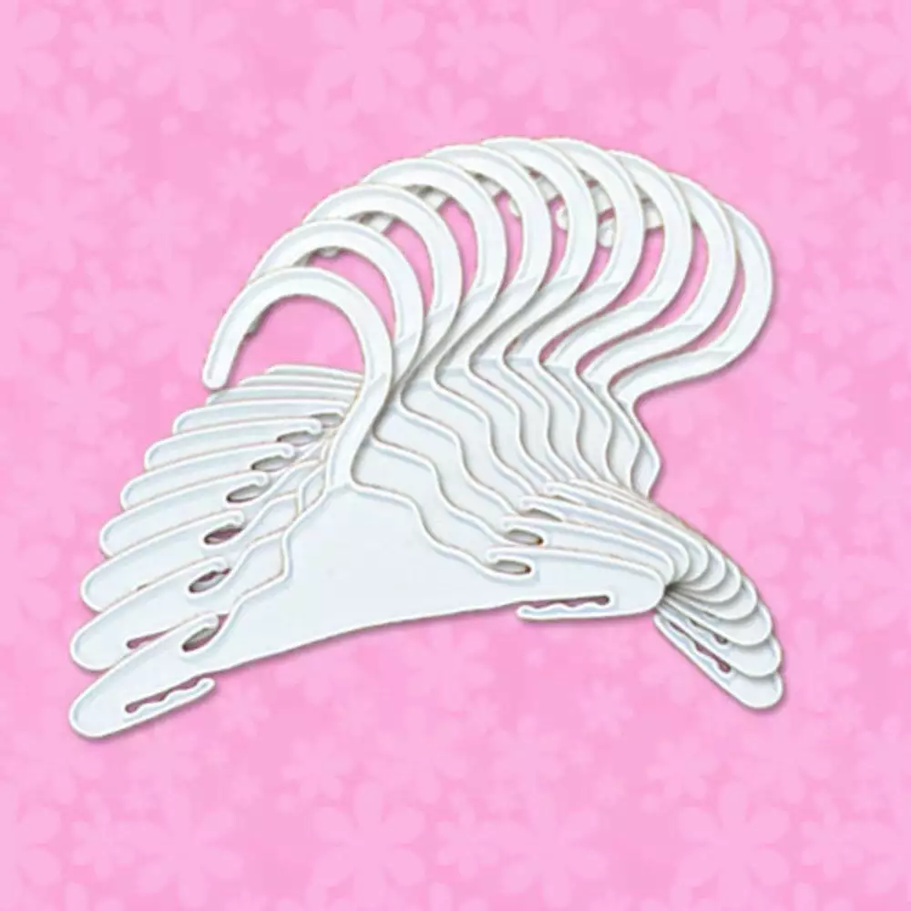 TeamsonUS Sophia's 7 1/2" Plastic Hangers 10 Pack Set For 18" Dolls, White Kids 7 TeamsonUS Sophia's 7 1/2" Plastic Hangers 10 Pack Set For 18" Dolls, White Kids