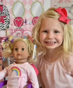 TeamsonUS Kids Sophia's Hair Salon Complete 30 Piece Play Set For 18