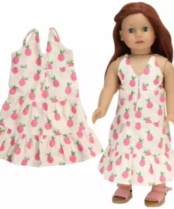 TeamsonUS Sophia's Pineapple Print Maxi Dress For 18