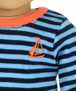 TeamsonUS Sophia's Pajama Shirt And Pants 2 Piece Set For 18