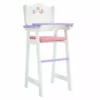 TeamsonUS Olivia's Little World Little Princess Kids Baby Doll High Chair, Purple