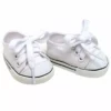 TeamsonUS Sophia's White Canvas Sneaker Shoes With Laces For 18" Dolls 2 TeamsonUS Sophia's White Canvas Sneaker Shoes With Laces For 18" Dolls