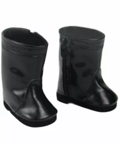 TeamsonUS Sophia's - 18" Doll - Tall Boot W/ Center Seam - Black Kids