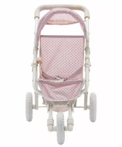 TeamsonUS Olivia's Little World Polka Dots Princess Baby Doll Jogging Stroller, Pink Kids