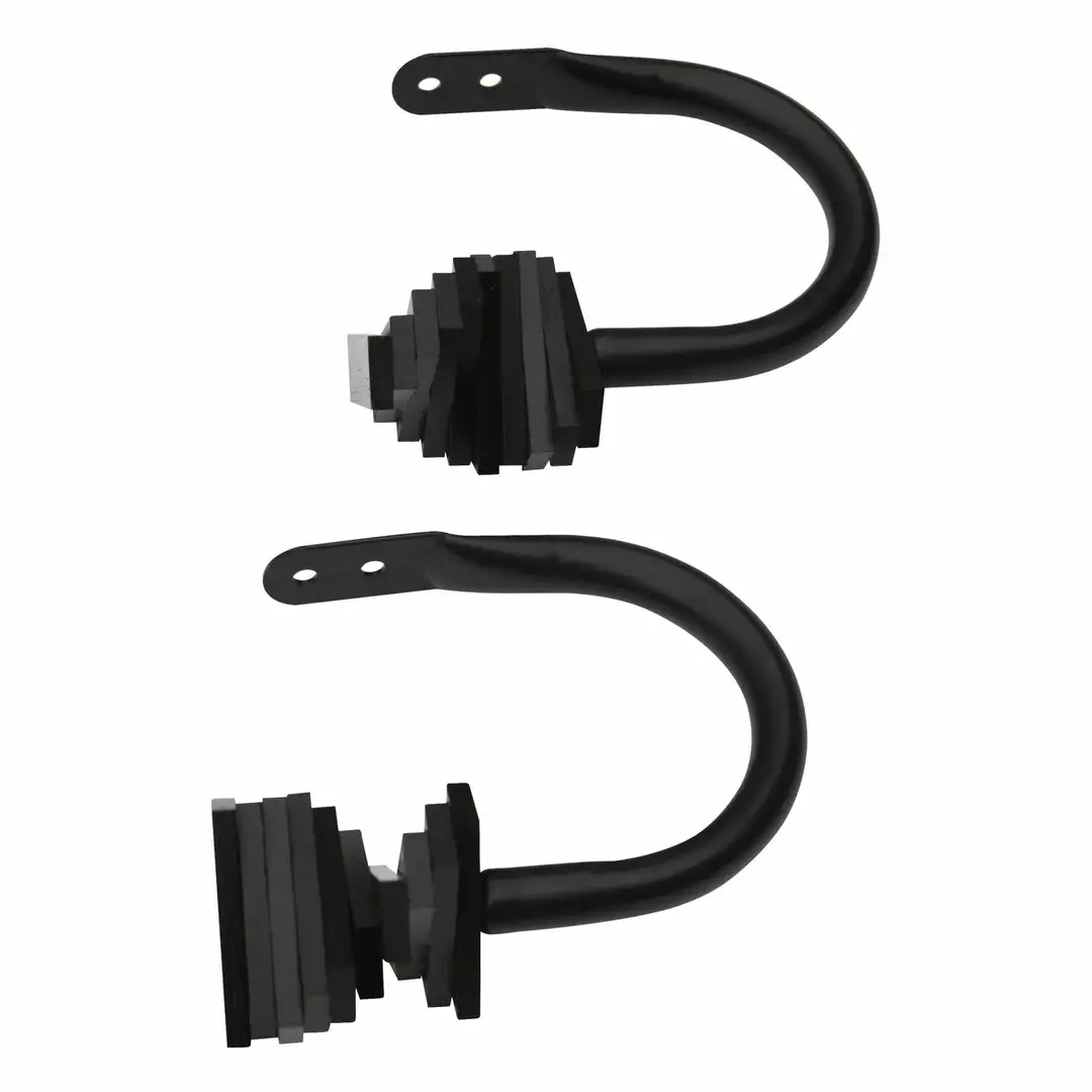 TeamsonUS Teamson Home Sunset Curtain Drape Holdbacks Tiebacks, Set Of 2, Black 3 TeamsonUS Teamson Home Sunset Curtain Drape Holdbacks Tiebacks, Set Of 2, Black