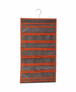 TeamsonUS Teamson Home 21-Pocket Hanging Jewelry Accessory Organizer Soft Storage