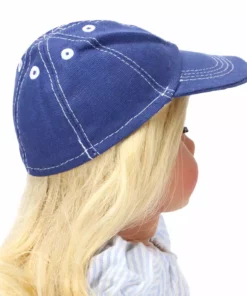 TeamsonUS Sophia's Baseball Cap For 18 Inch Boy Or Girl Dolls, Navy Kids