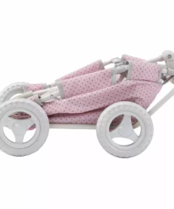 TeamsonUS Olivia's Little World Polka Dots Princess Baby Doll Wagon, Pink Kids