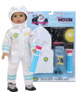 TeamsonUS Sophia's 8 Piece Smithsonian Astronaut Accessories For 18