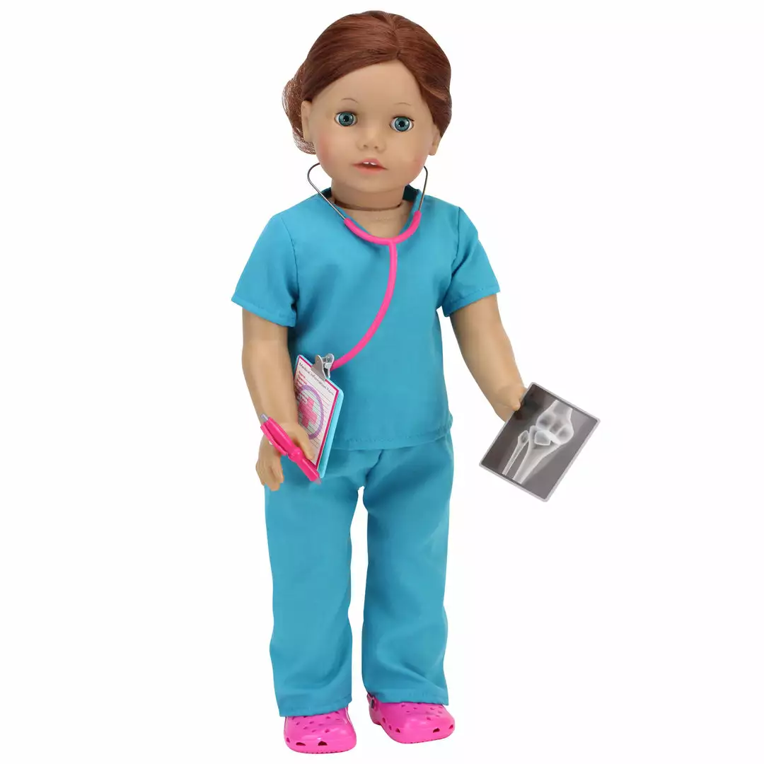 TeamsonUS New Sophia's 11 Piece Smithsonian Veterinarian Set For 18" Dolls, Multicolor 6 TeamsonUS New Sophia's 11 Piece Smithsonian Veterinarian Set For 18" Dolls, Multicolor